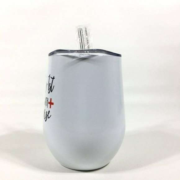 Hot & Cold Stainless Steel Tumbler Cup With Straw & Brush - Picture 3 of 12